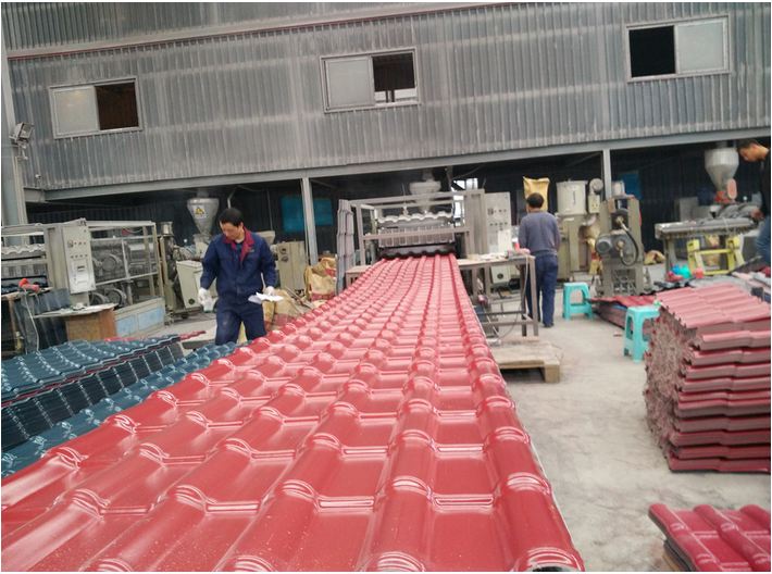 樹脂瓦是怎么生產的？合成樹脂瓦生產工藝