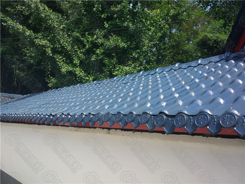 樹脂瓦清潔亮麗如新