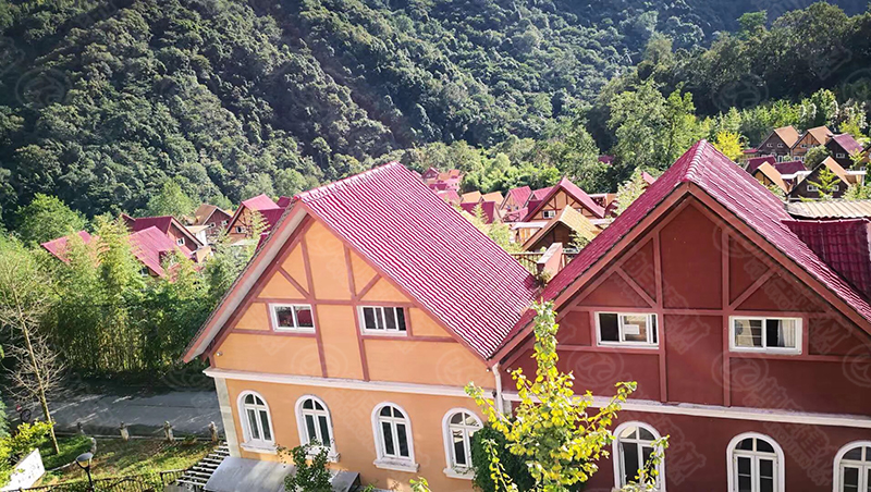 10年后的樹脂瓦屋面 10年后的樹脂瓦屋面