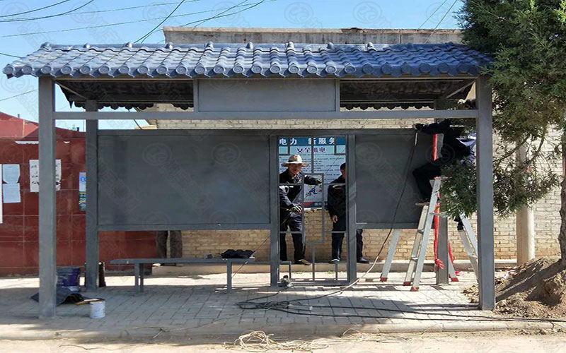 洛陽合成樹脂瓦公交車站臺 洛陽合成樹脂瓦公交車站臺