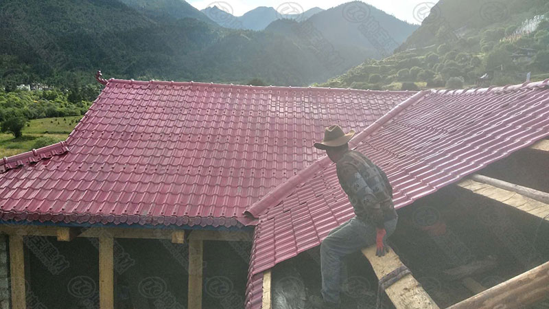 阿壩合成樹脂瓦自建房案例效果圖 阿壩合成樹脂瓦自建房案例效果圖