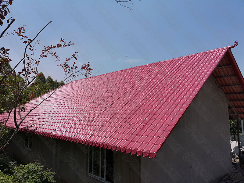 農家樂合成樹脂瓦效果圖 農家樂合成樹脂瓦效果圖