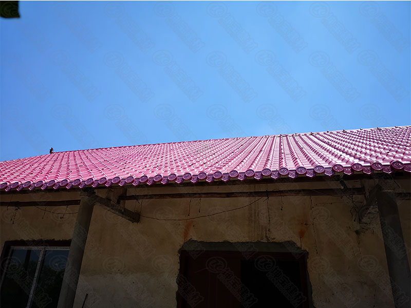 農家樂合成樹脂瓦效果圖 農家樂合成樹脂瓦效果圖