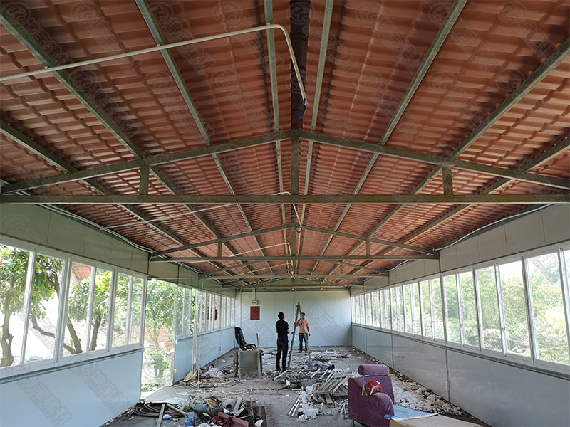 農家樂合成樹脂瓦效果圖 農家樂合成樹脂瓦效果圖