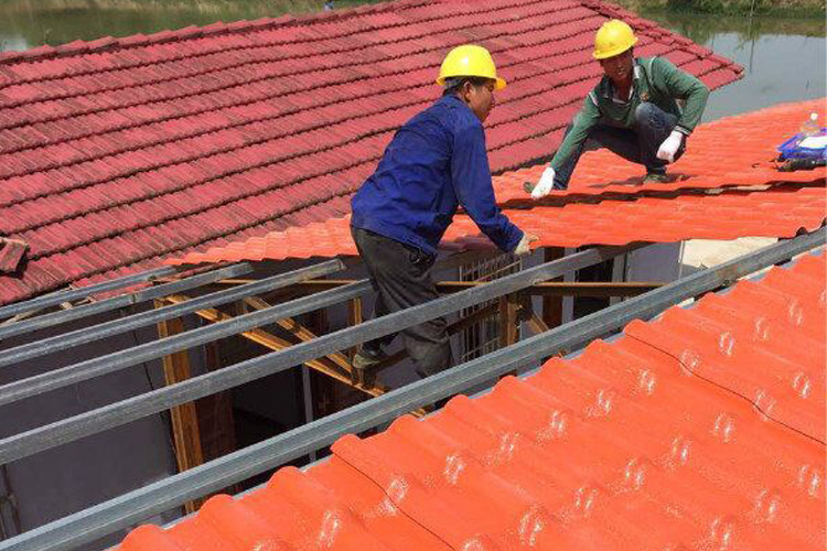 100平方鋪樹脂瓦多少錢-200平方要多少錢樹脂瓦