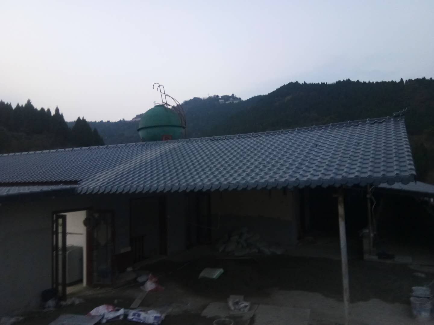 龍泉張先生農村屋面案例效果 龍泉張先生農村屋面案例效果