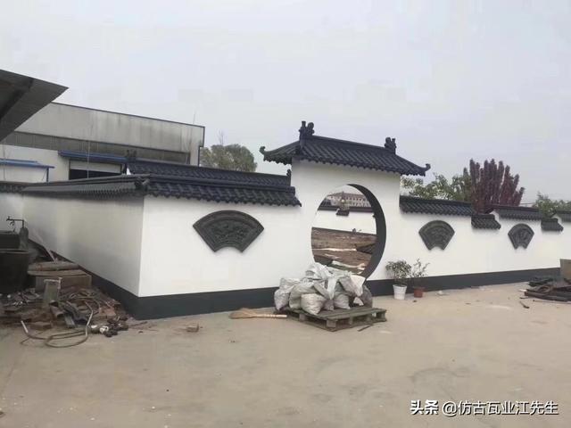 古瓦新制，樹脂仿古瓦為現代仿古建筑添磚加瓦