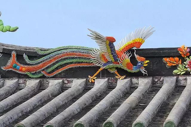 潮州嵌瓷，屋頂生花