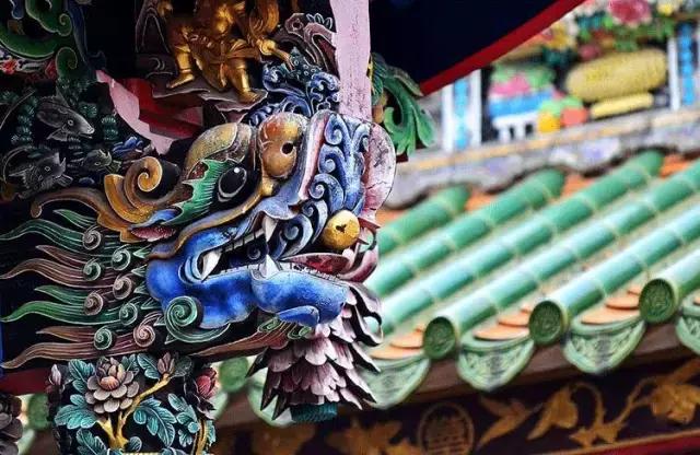 潮州嵌瓷，屋頂生花