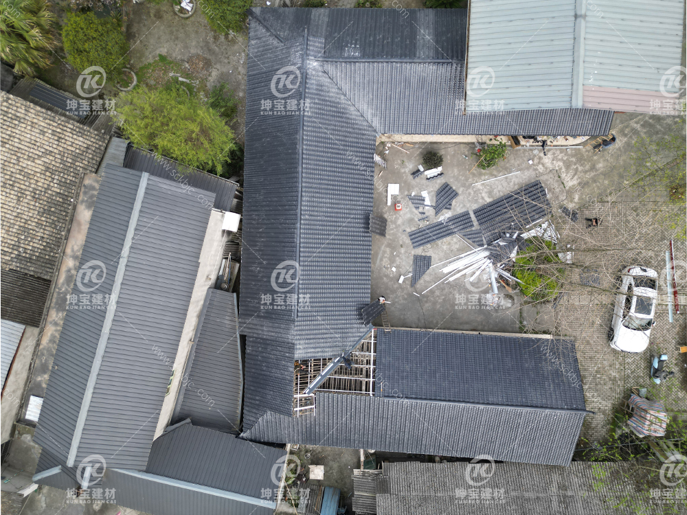 100-200平方房子鋪多少合成樹脂瓦？總費用多少錢？