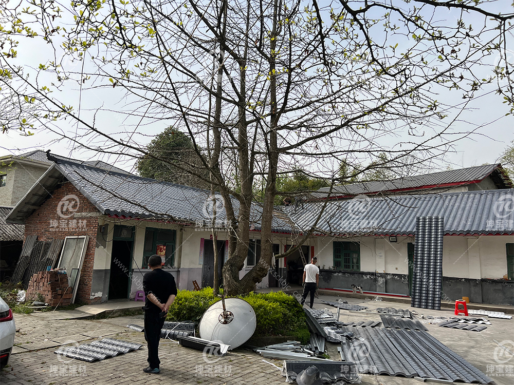 100-200平方房子鋪多少合成樹脂瓦？總費用多少錢？